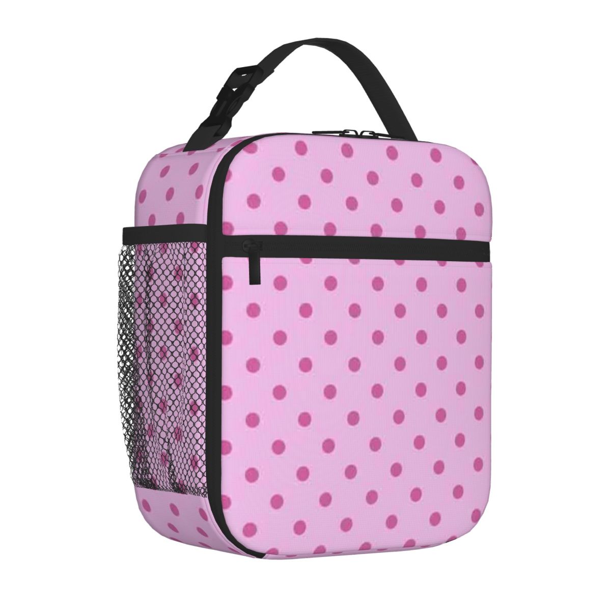 Food Snacks Background - Bestselling Pink Polka Dot On Pink