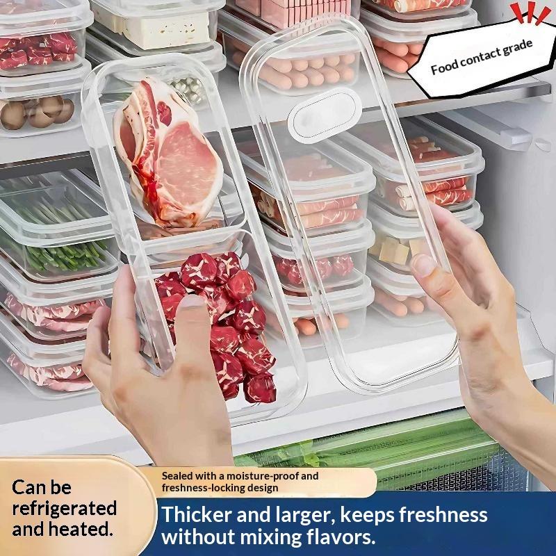 Food Snacks With Iron - Stackable Refrigerator Freezer Organizer 1 Pack