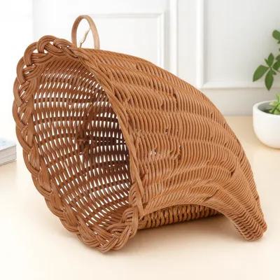 Food Snacks Basket - Cornucopia Basket Multipurpose Woven Storage Basket