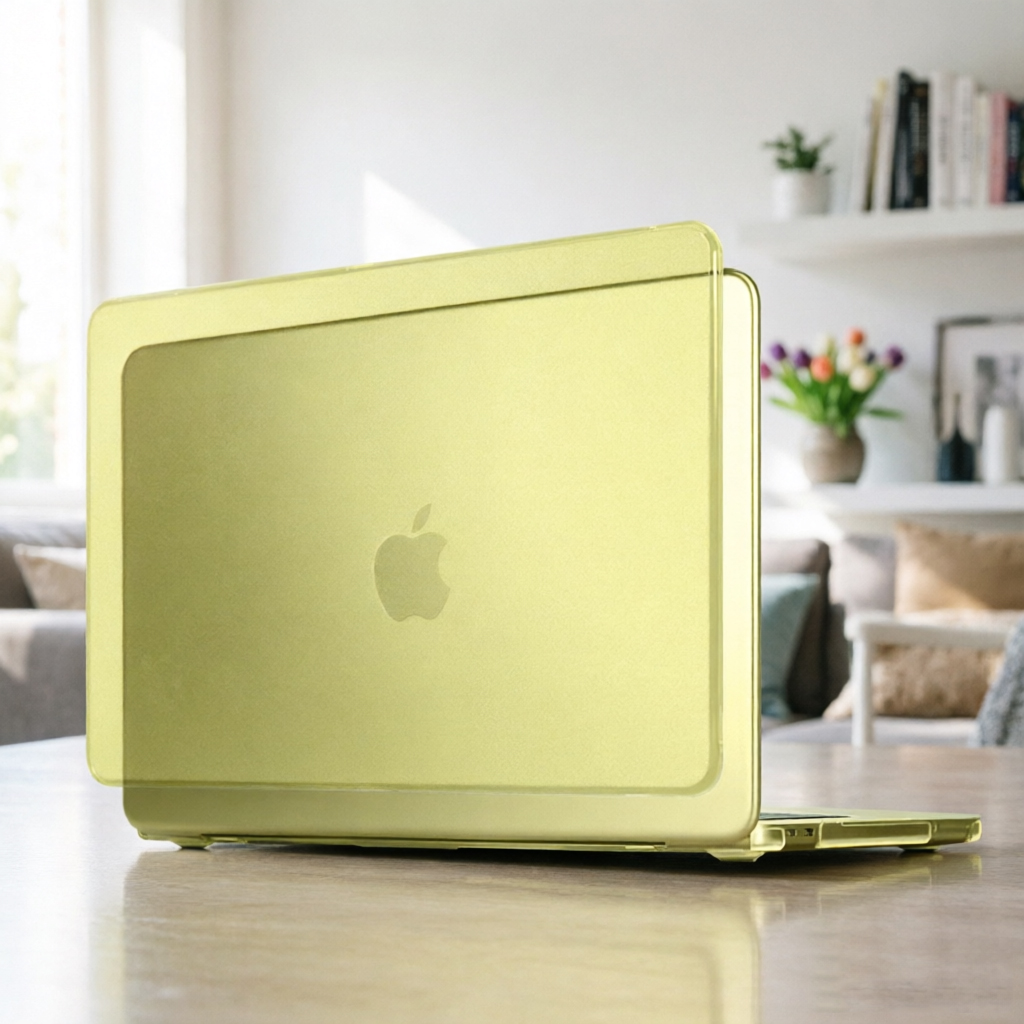 Yellow Food Snacks - 2026 Citrus Yellow Laptop Case for