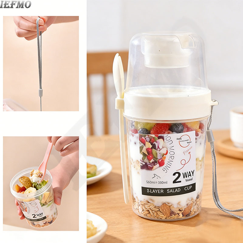 On-the-Go Salad Bowl Set with  - Food Snacks For Weight Loss ulasan dan harga
