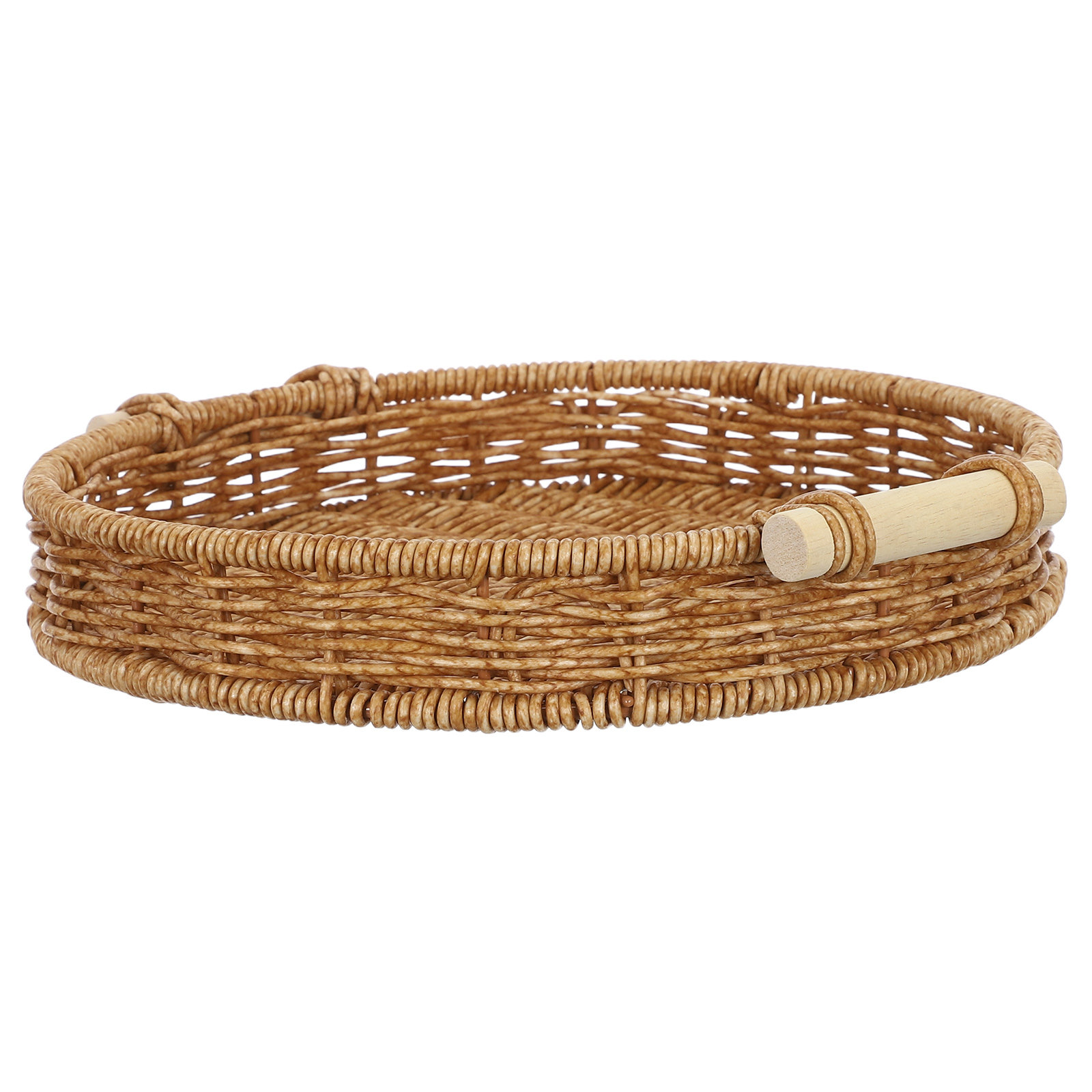 Imitation Rattan Bread Basket  - Food Snacks Basket ulasan dan harga