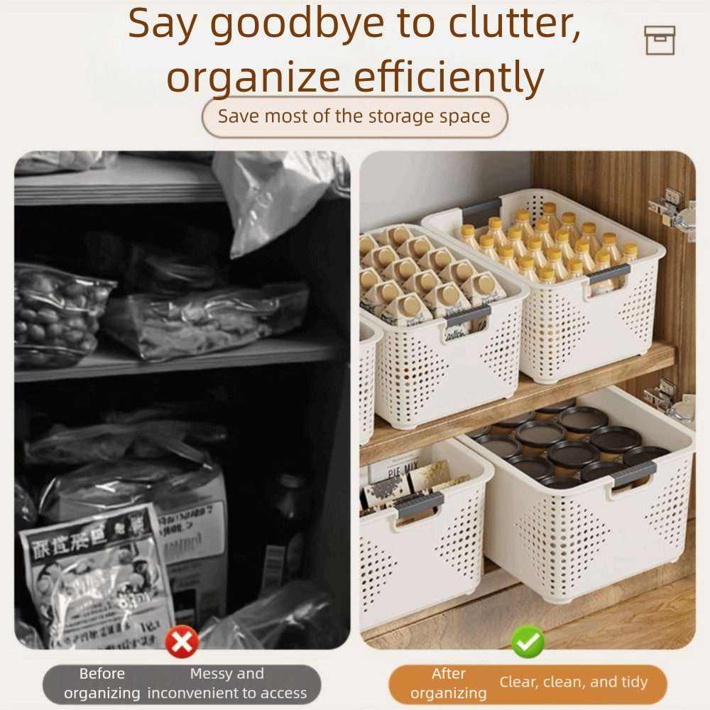 Durable Plastic Storage Basket - Food Snacks Basket ulasan dan harga