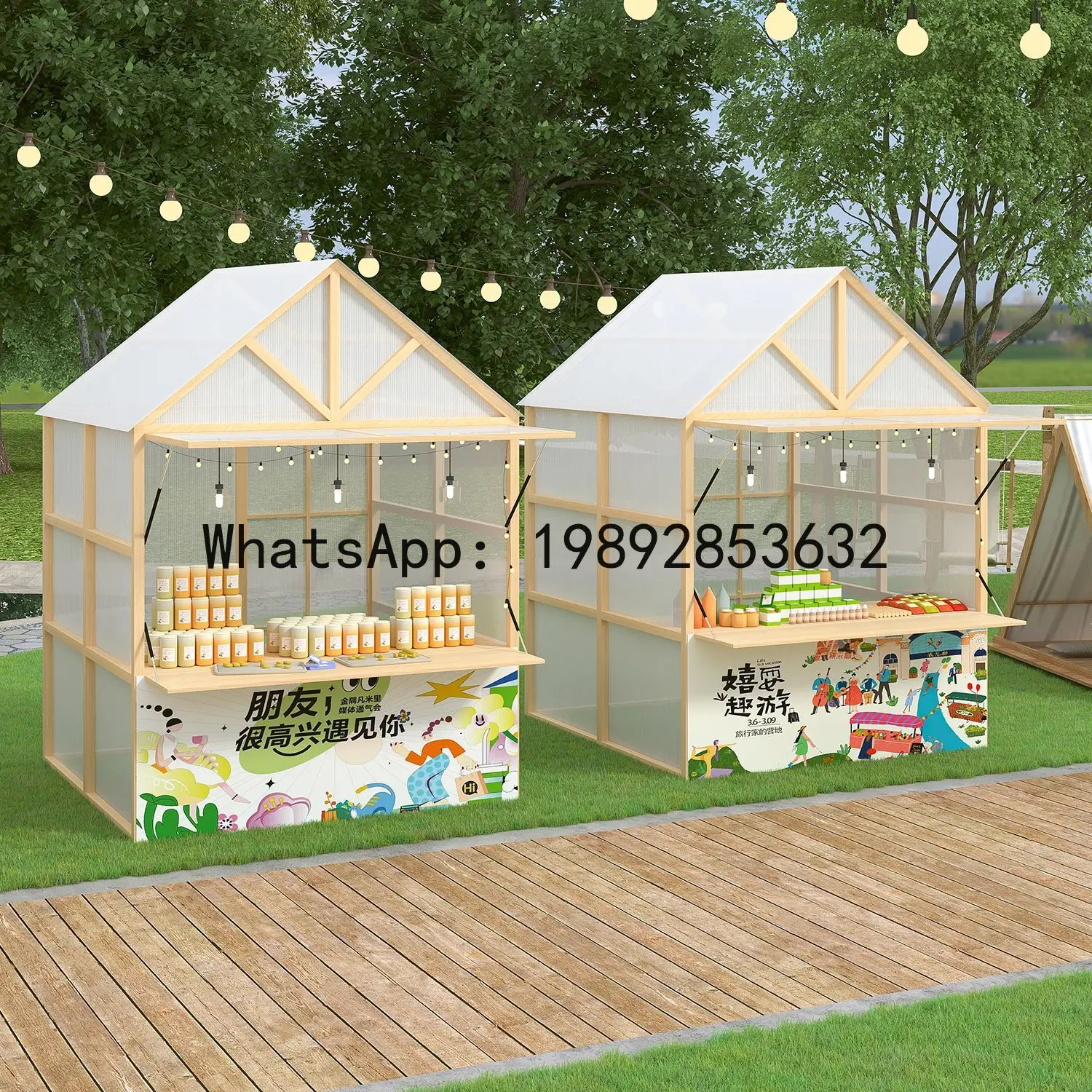 Z2-28Event Stall Rack Internet - Food Snacks With Iron ulasan dan harga