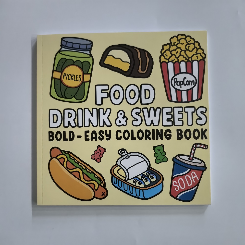 Food Drinks and Desserts Color - Food Snacks Coloring Book ulasan dan harga