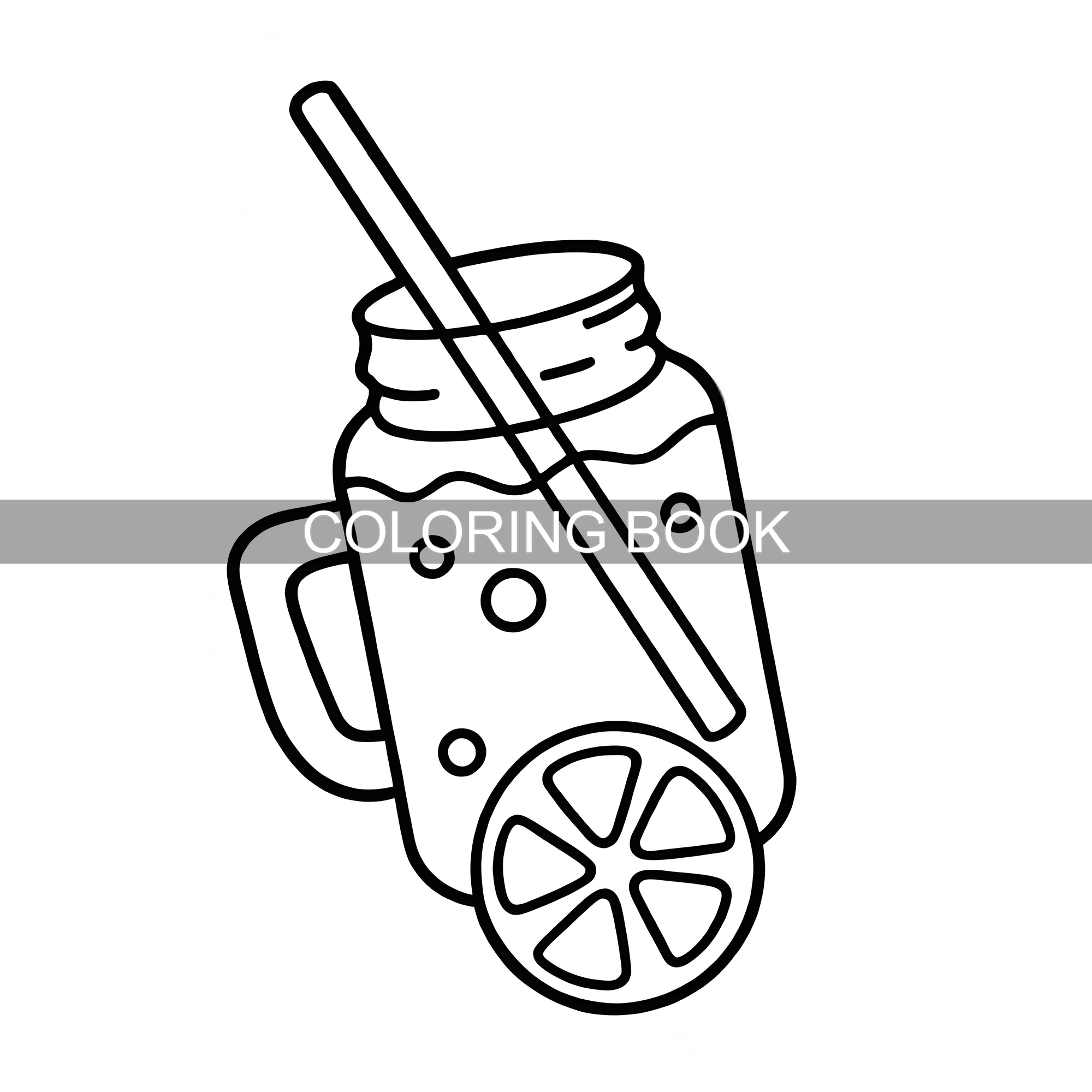 Delicious Treats Coloring Book - Food Snacks Coloring Book ulasan dan harga