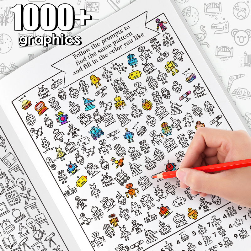 Interactive Book with Hidden P - Food Snacks Coloring Book ulasan dan harga
