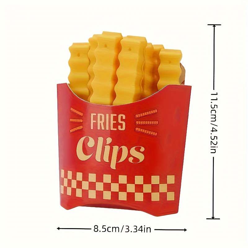 Creative French Fry Sealing Cl - Food Snacks Packets ulasan dan harga