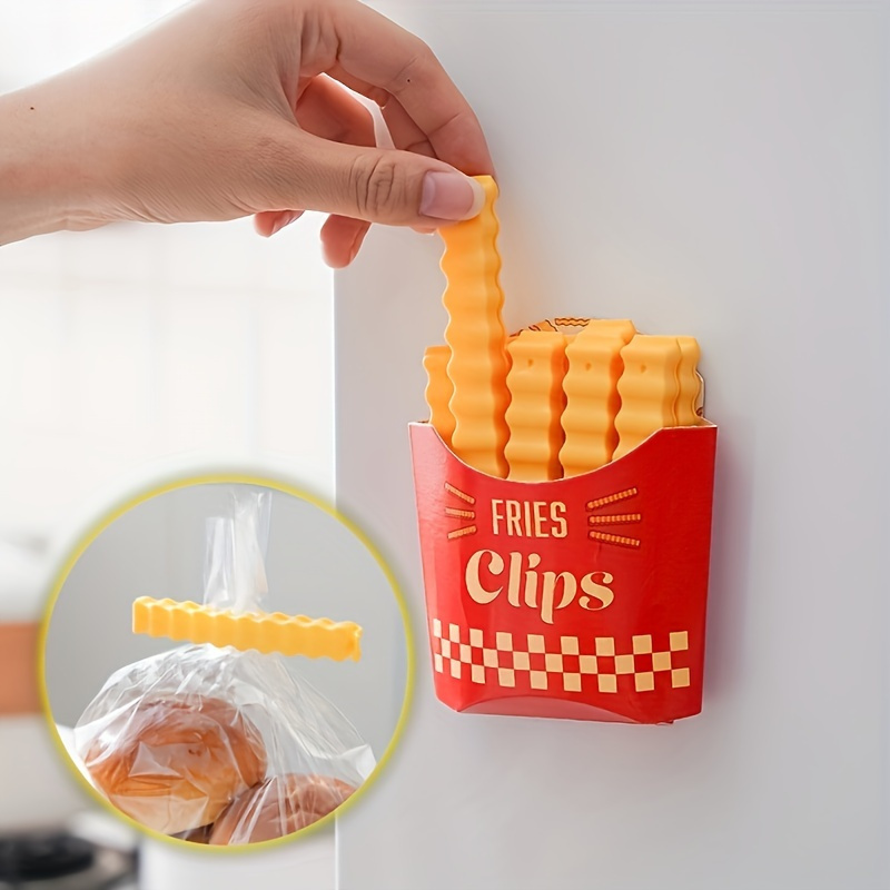 Creative French Fry Sealing Cl - Food Snacks Packets ulasan dan harga