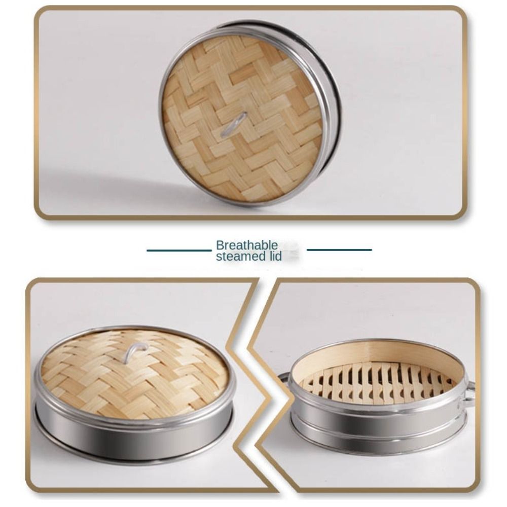 New Bamboo Bamboo Steamer Weav - Food Snacks Basket ulasan dan harga
