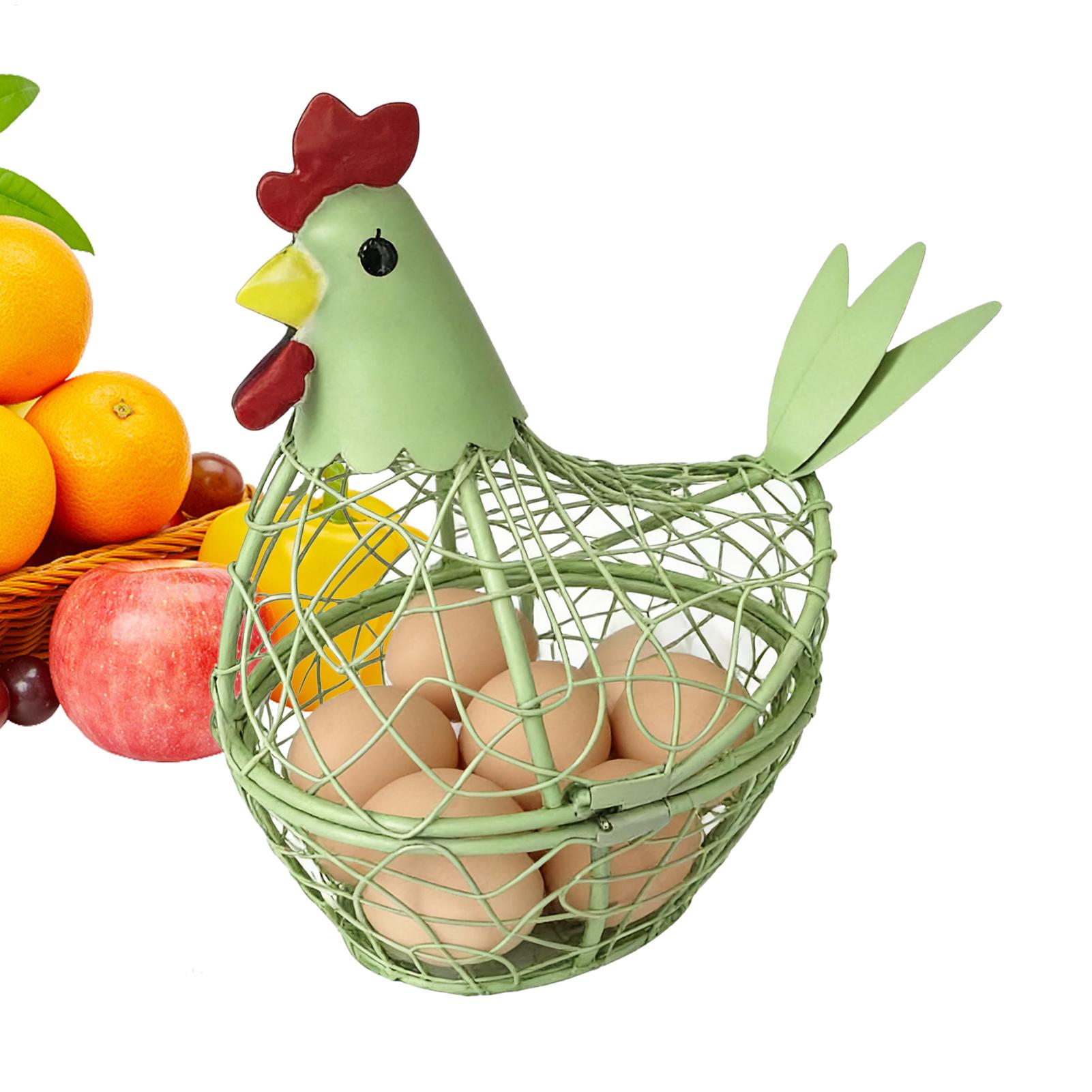 Wire Egg Basket Countertop Met - Food Snacks Basket ulasan dan harga