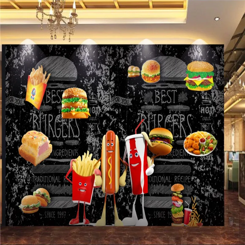 Custom Hamburger Hot Dog Bread - Food Snacks Background ulasan dan harga
