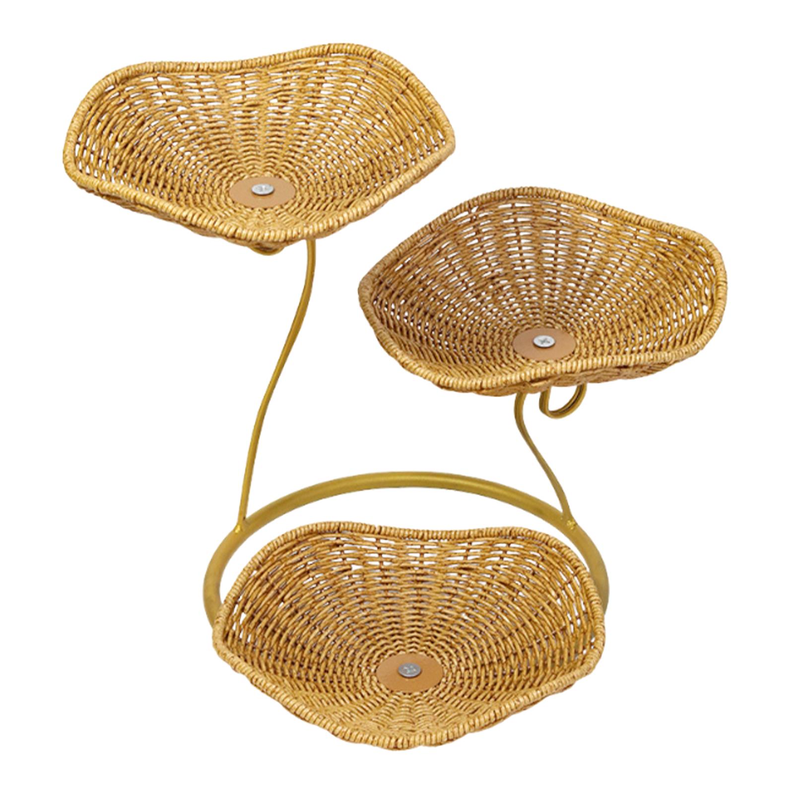 Nice Fruit Basket 3 Tiered For - Nice Food Snacks ulasan dan harga