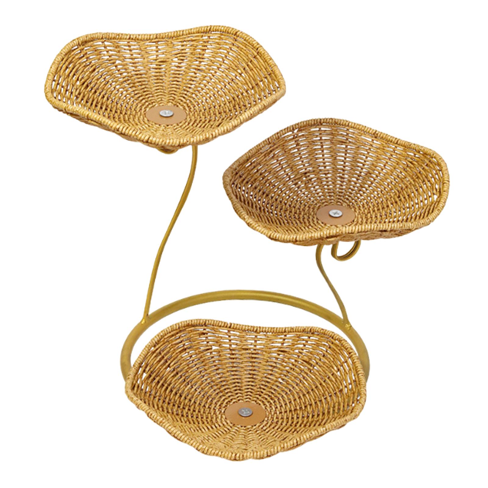 Nice Fruit Basket 3 Tiered For - Nice Food Snacks ulasan dan harga