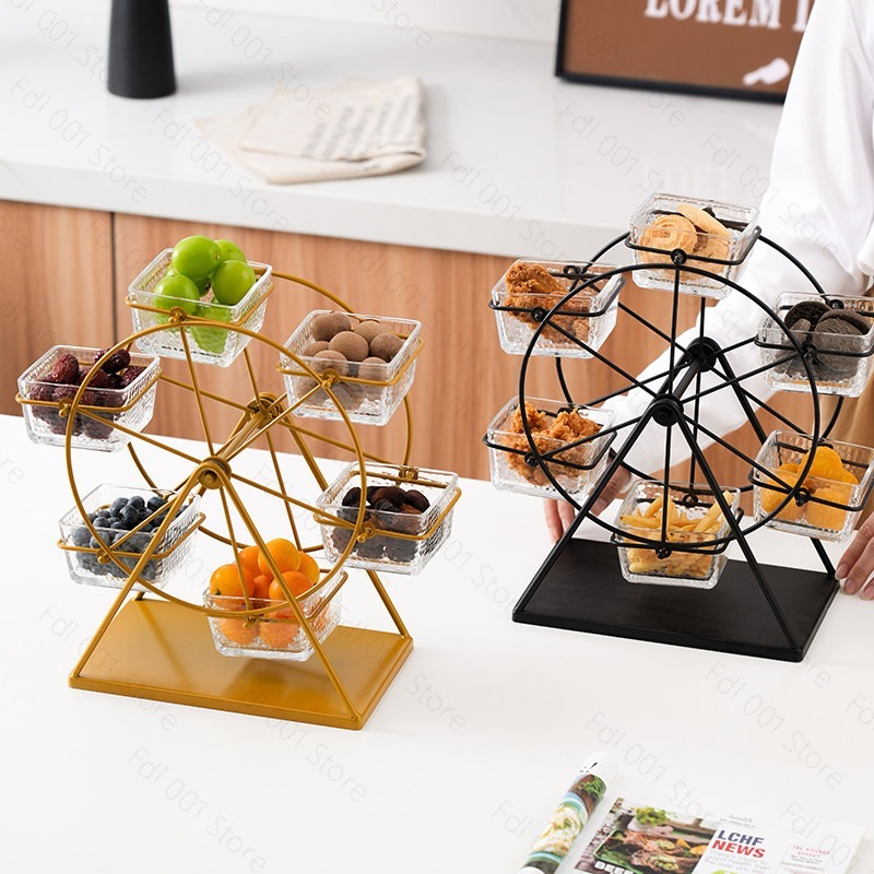 Ferris wheel rotating fruit sn - Food Snacks With Iron ulasan dan harga