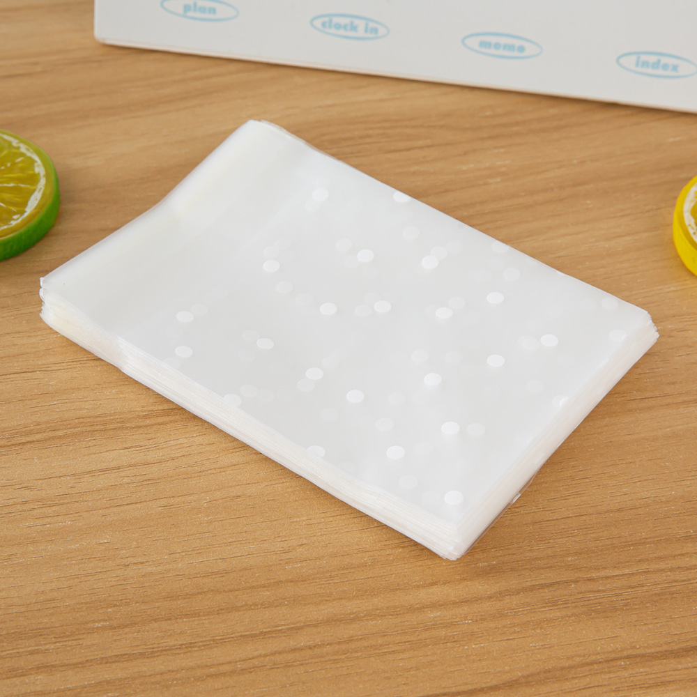 Decorative Frosted Polka Dot S - Food Snacks Packets ulasan dan harga