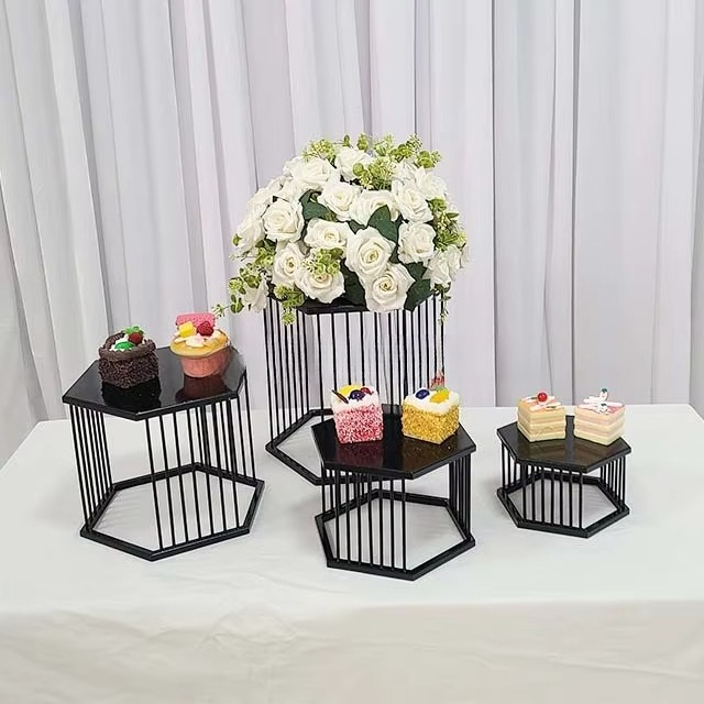 Metal Meal Rack Tea Break Cake - Food Snacks With Iron ulasan dan harga