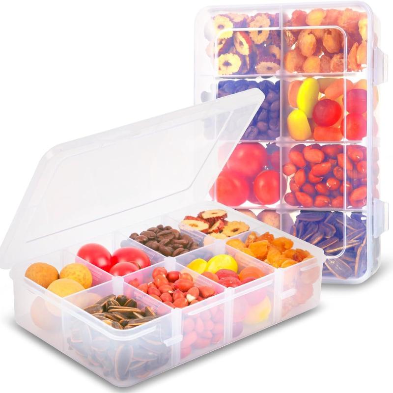 8 Grid Pill Case Snackle Box C - Food Snacks With Iron ulasan dan harga