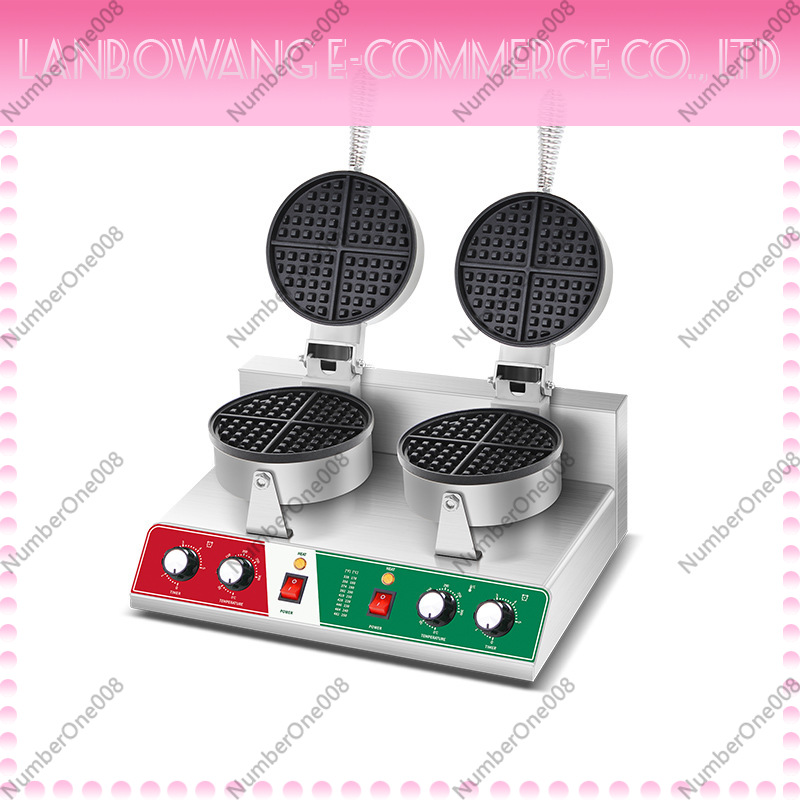 Rotating Waffle Maker Griddle  - Food Snacks With Iron ulasan dan harga