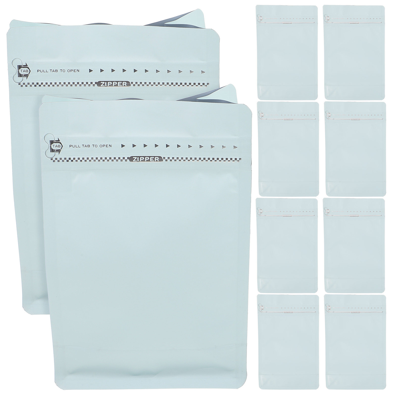 10Pcs Coffee Bean Packaging Ba - Food Snacks Packets ulasan dan harga