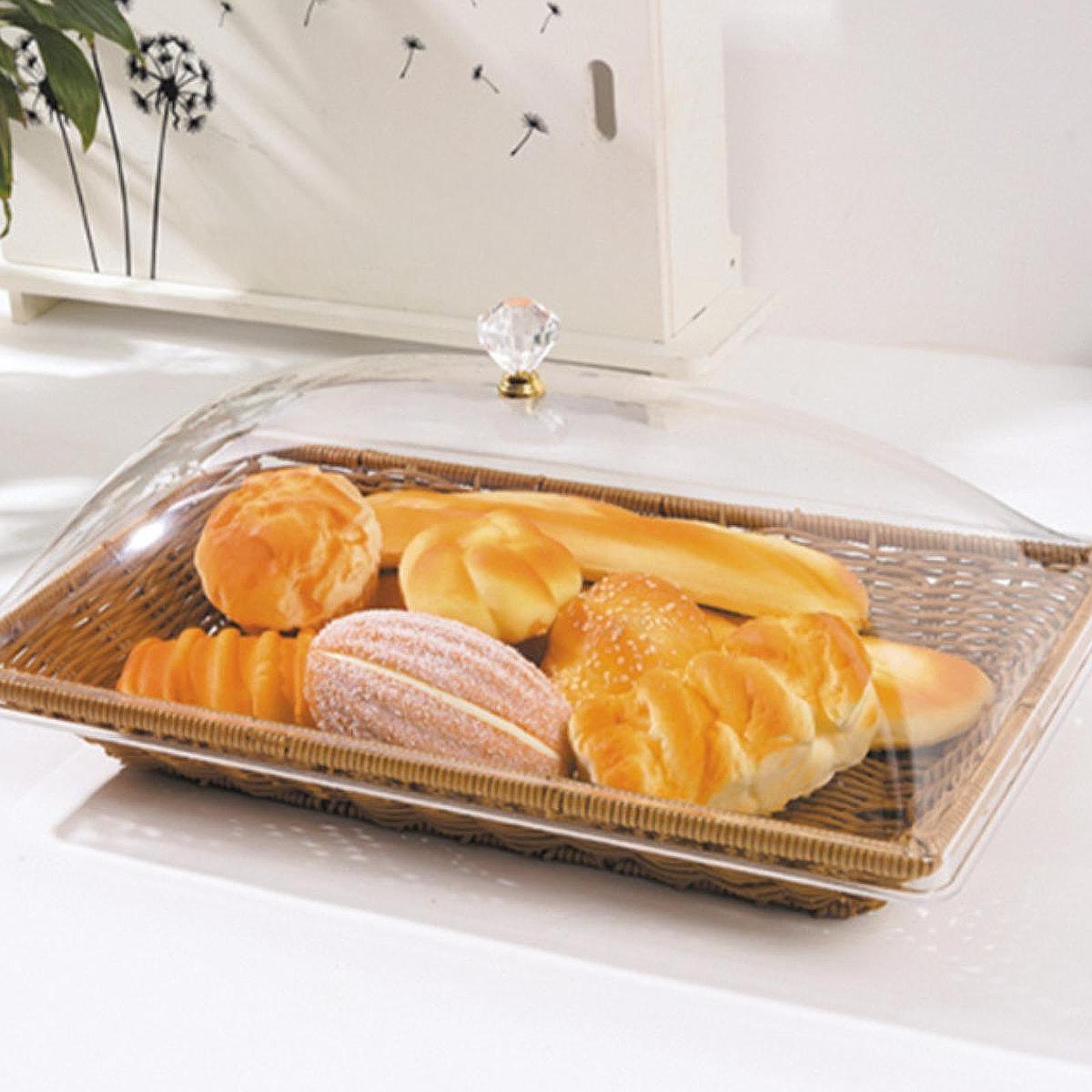 Imitation Rattan Woven Bread B - Food Snacks Basket ulasan dan harga