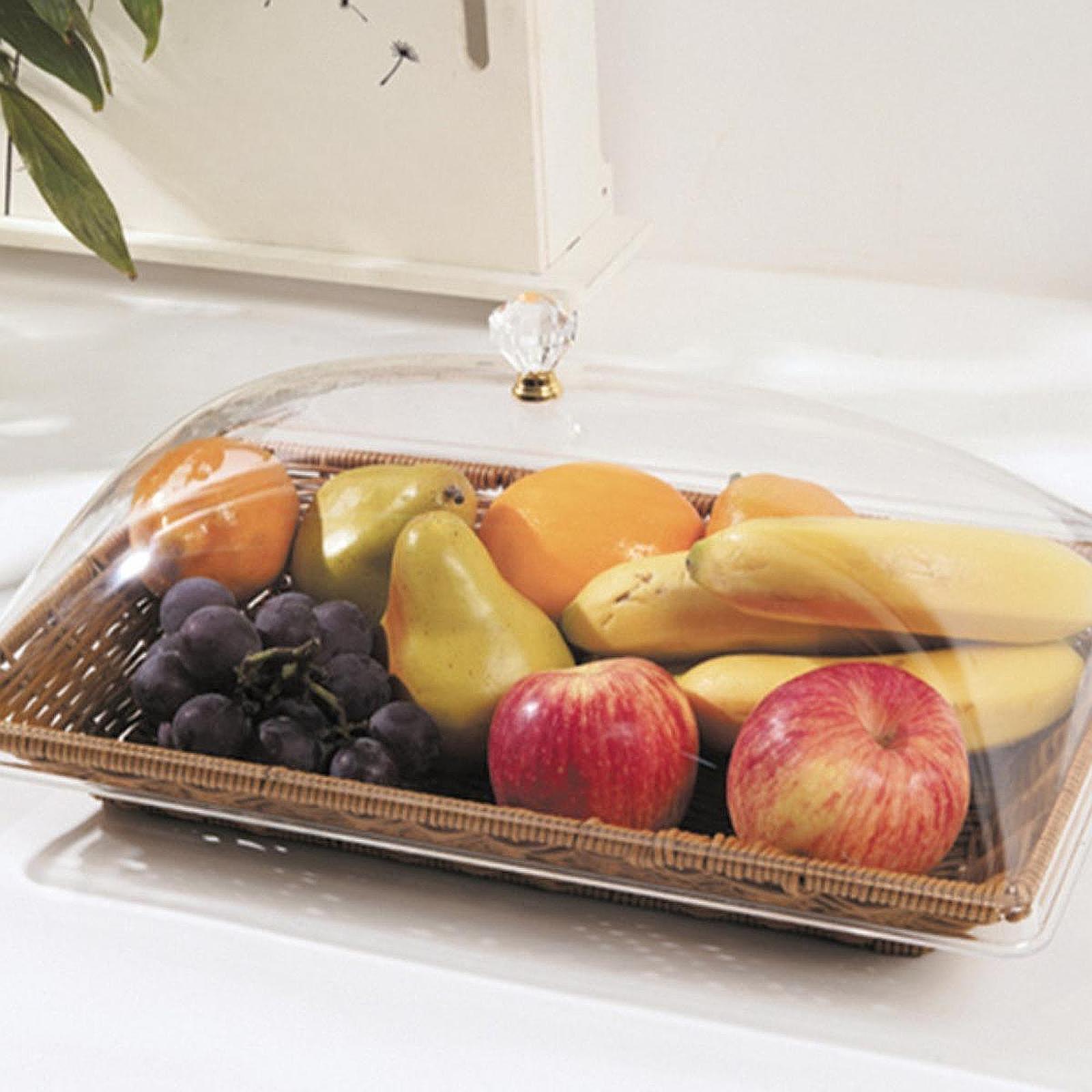 Imitation Rattan Woven Bread B - Food Snacks Basket ulasan dan harga