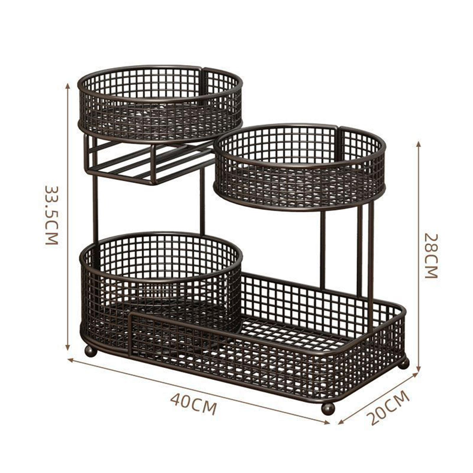 Large Metal Fruit Basket Bowl  - Food Snacks Basket ulasan dan harga