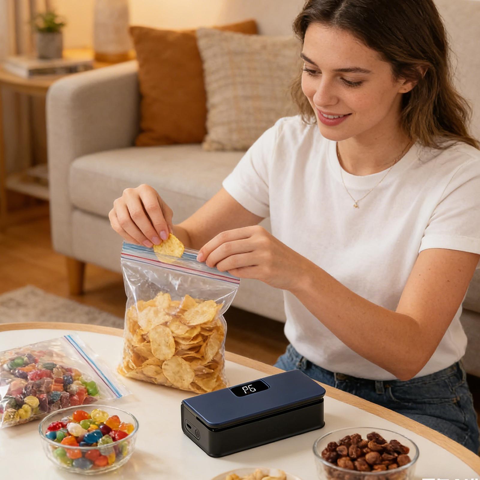 Magnetic Bag Sealing Machine 6 - Food Snacks Wholesale ulasan dan harga