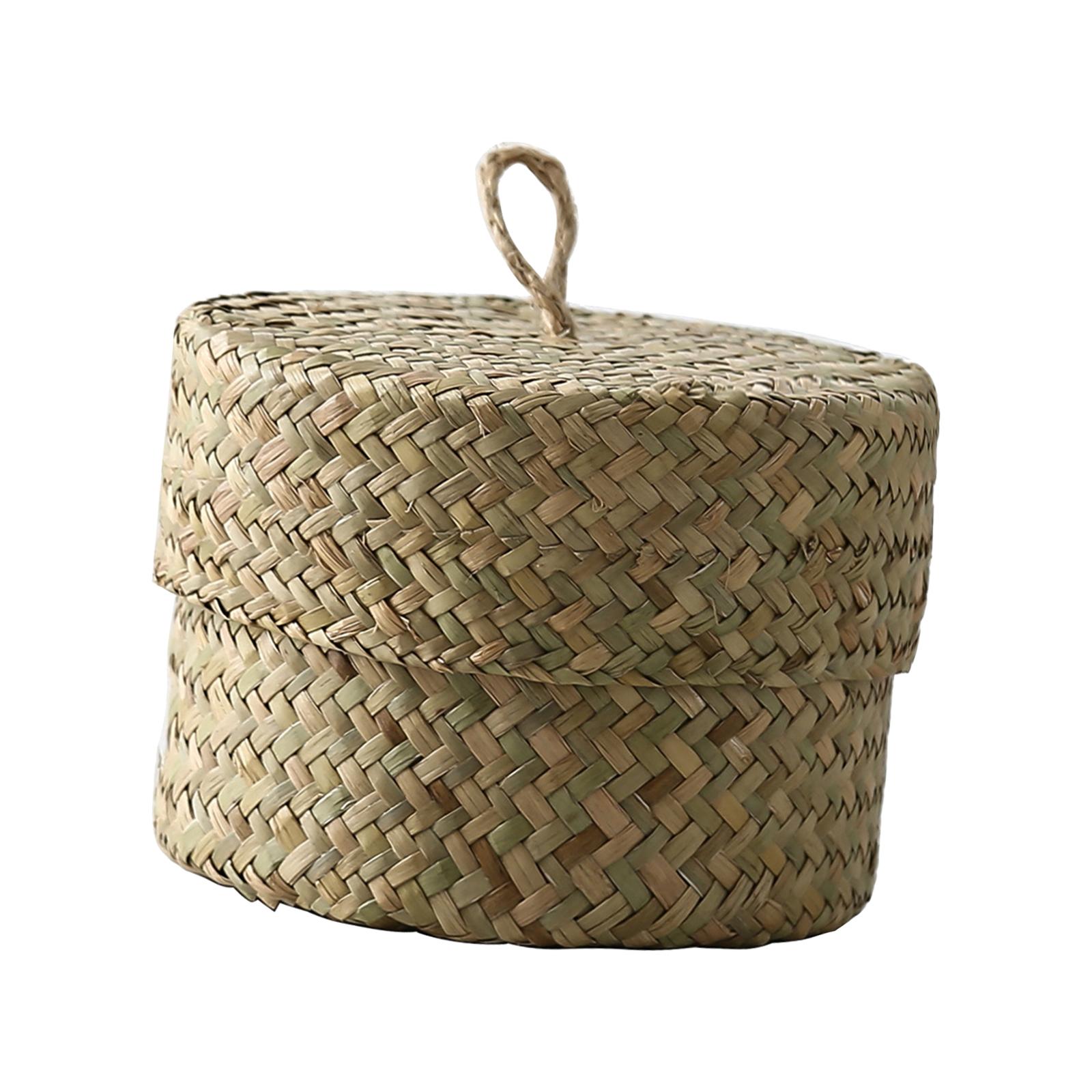 Seagrass Storage Basket Snack  - Food Snacks Basket ulasan dan harga