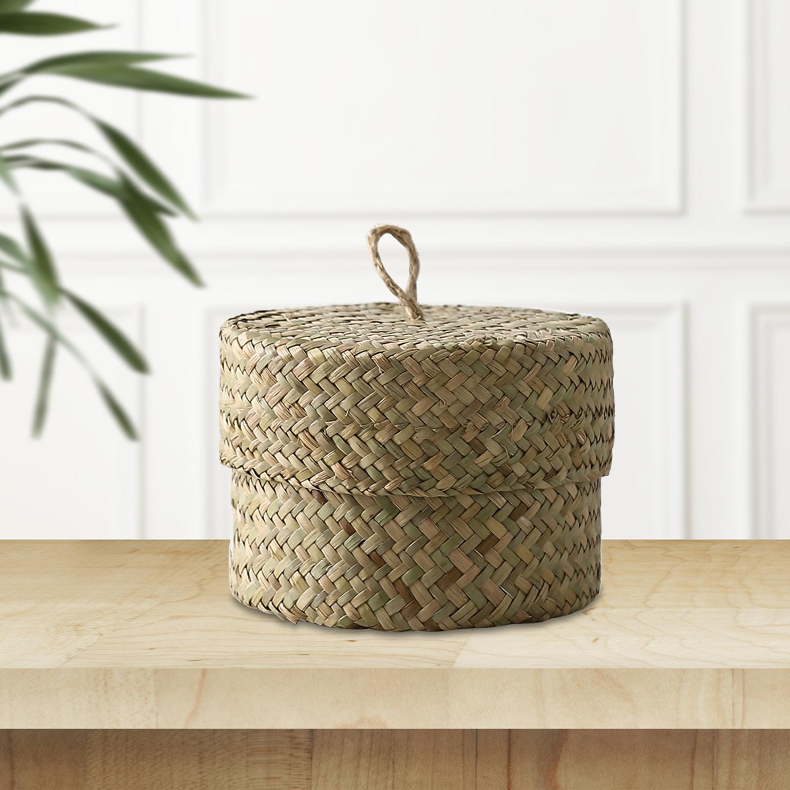 Seagrass Storage Basket Snack  - Food Snacks Basket ulasan dan harga