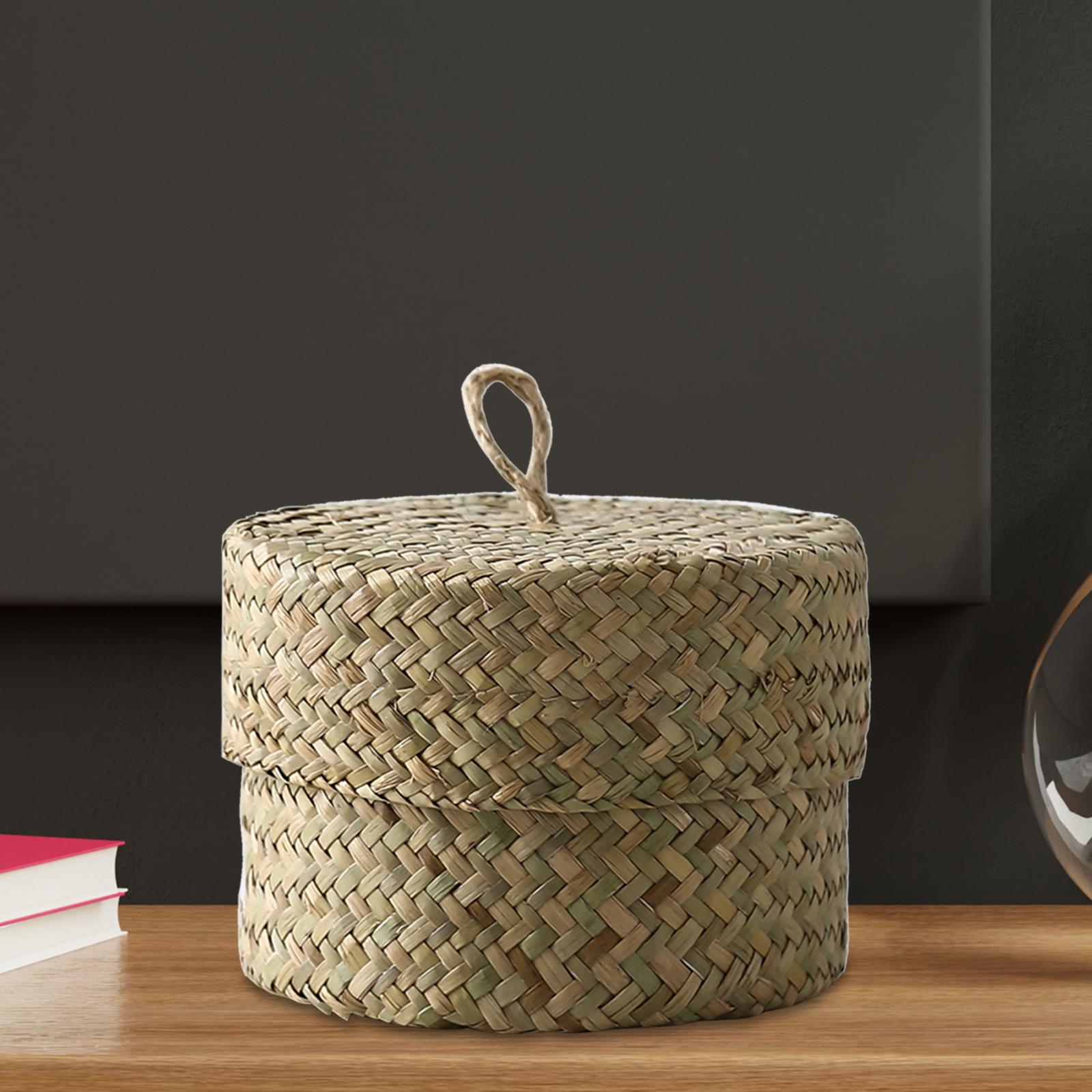 Seagrass Storage Basket Snack  - Food Snacks Basket ulasan dan harga