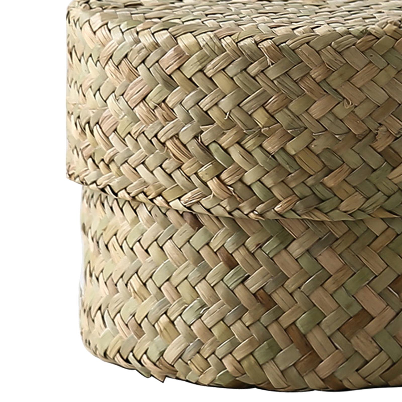Seagrass Storage Basket Snack  - Food Snacks Basket ulasan dan harga