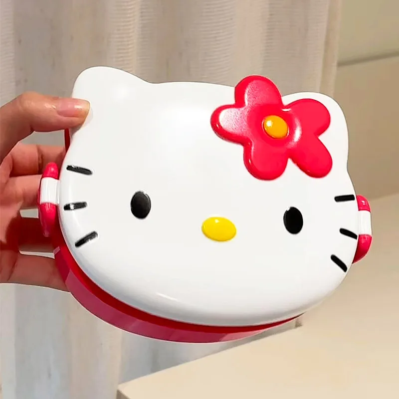 Cute Hello Kitty Shaped Lunch  - Food Snacks Wholesale ulasan dan harga