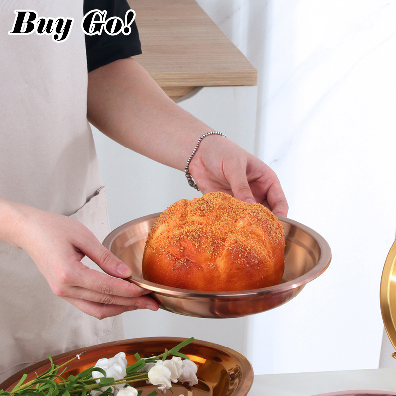 1/2PCS Stainless Steel Food Pl - Food Snacks To Buy ulasan dan harga