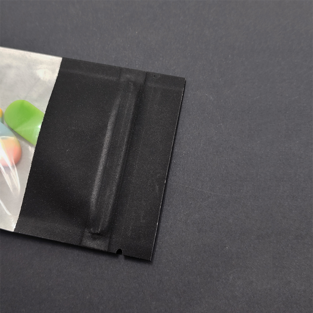 100pcs Black Reclosable Kraft  - Food Snacks Packets ulasan dan harga