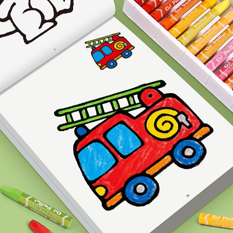 Children's Drawing Book, Conta - Food Snacks Coloring Book ulasan dan harga