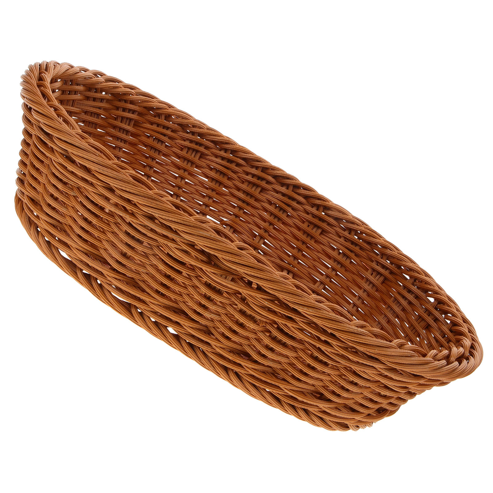 PP Woven Fruit Basket Oval Rus - Food Snacks Basket ulasan dan harga