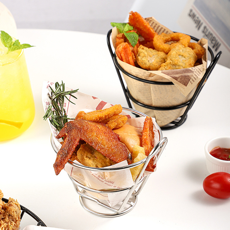 French Fries Basket Snack Buck - Food Snacks Basket ulasan dan harga
